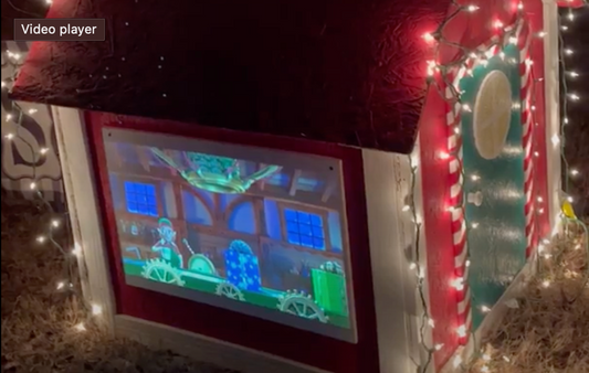 AtmosFAN Turns Tiny House into Santa’s Workshop