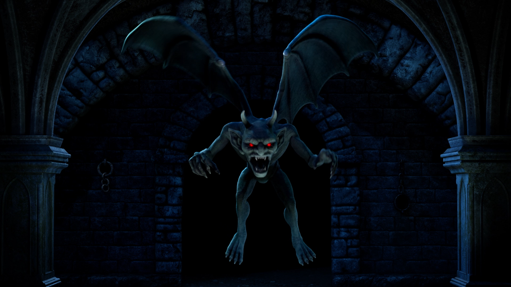 Gargoyle Startle Scares