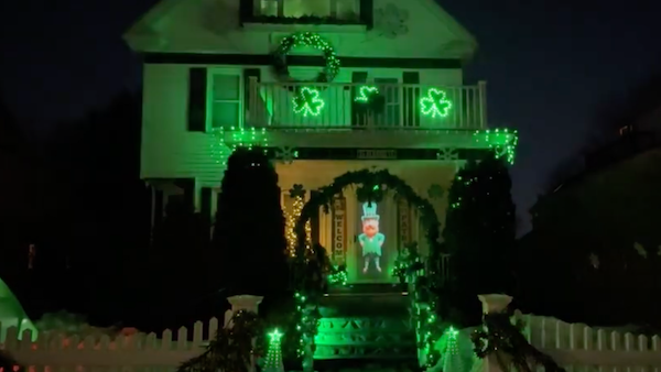 Boston AtmosFAN Goes Green (and Every Other Color) for St. Patrick’s Day