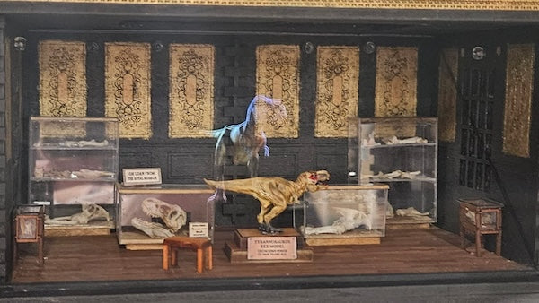 AtmosFAN Creates Miniature Museum for Pepper’s Ghost Dinosaur