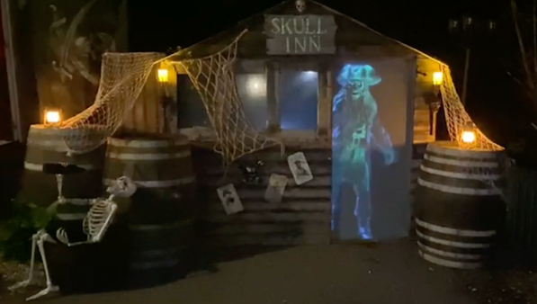 UK AtmosFAN Raises Spirits (and Funds) with Ghostly Pirate Display