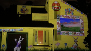 Big Time Easter Display from New Jersey AtmosFAN