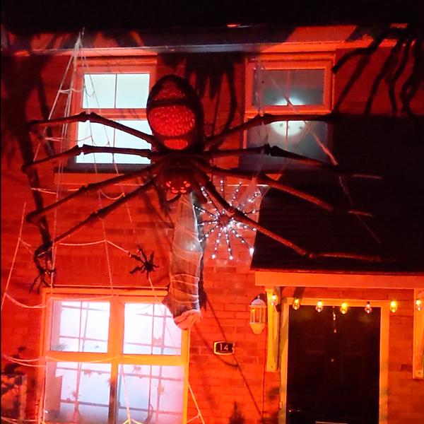 Arachnophobia? Not for this AtmosFAN – AtmosFX Digital Decorations