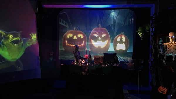 AtmosFAN’s Garage is Perfect for Tidy Halloween Display
