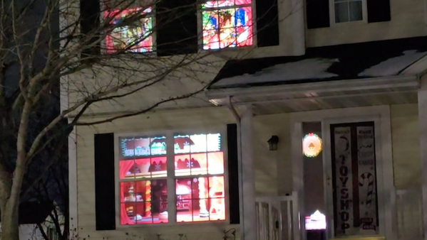 Cedar Rapids AtmosFAN Turns Entire House into North Pole Workshop