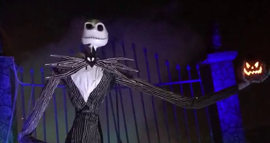 nightmare before christmas projector show