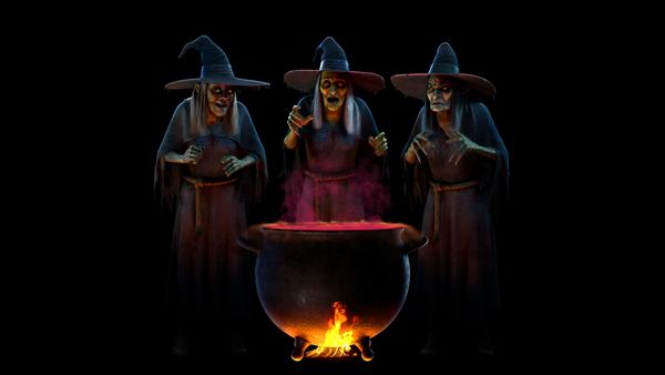 More Witches - Boil and Bubble - AtmosFX Decorations – AtmosFX Digital ...