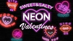 Sweet & Salty Neon Valentines