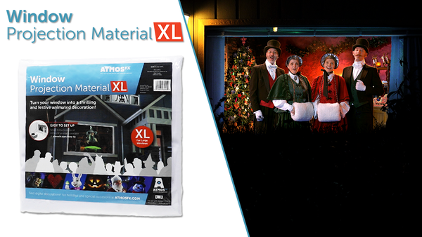 Window Projection Material XL - AtmosFX Digital Decorations