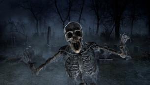 Skeleton Surprise - Bone Chillers - AtmosFX Digital Decorations