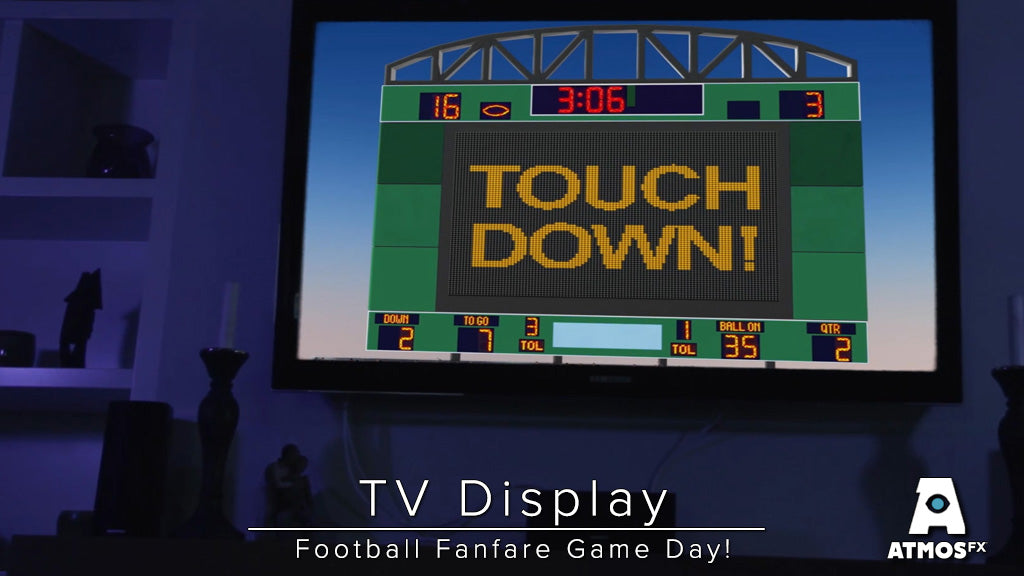 Football Fanfare Game Day! - AtmosFX Digital Decorations