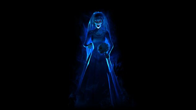Ghost Bride - Halloween Hosts - AtmosFX Digital Decorations