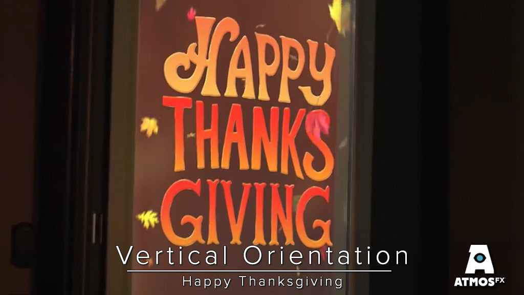 Happy Thanksgiving - AtmosFX Digital Decorations