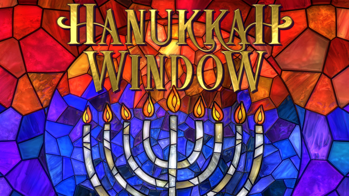 Hanukkah Window