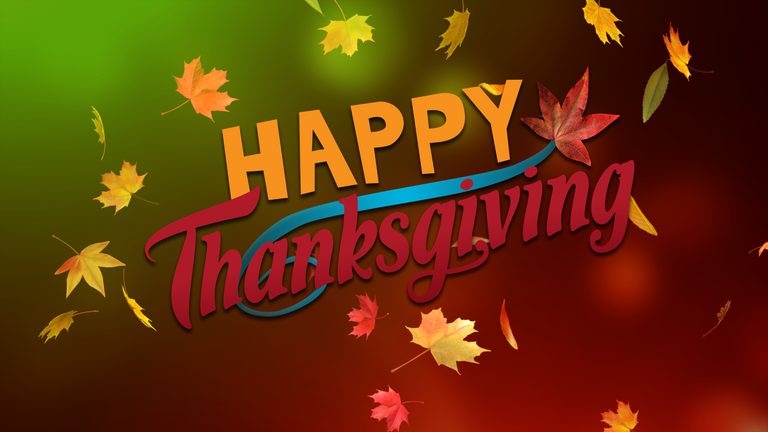 Happy Thanksgiving - AtmosFX Digital Decorations