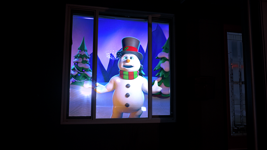 Singing Snowman - AtmosFX Digital Decorations