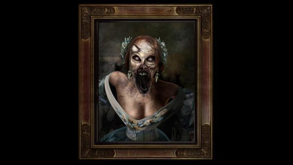 Malevolent Madam - UnLiving Portraits - AtmosFX Digital Decorations