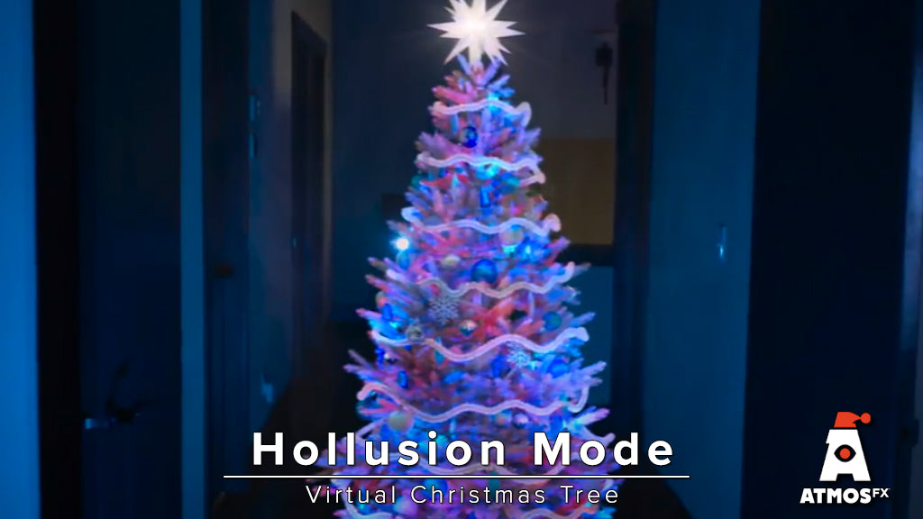 Lively And Vivid Holographic Christmas Tree 