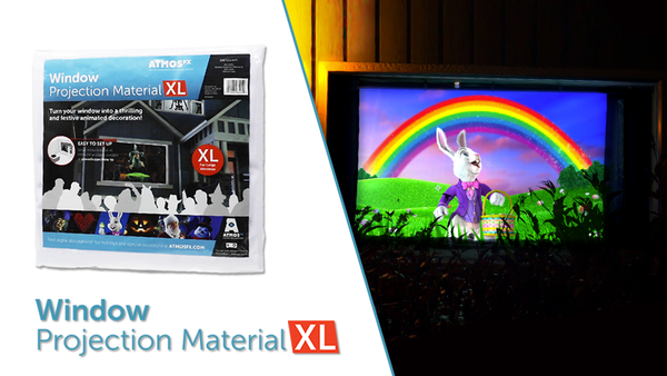 Window Projection Material XL - AtmosFX Digital Decorations